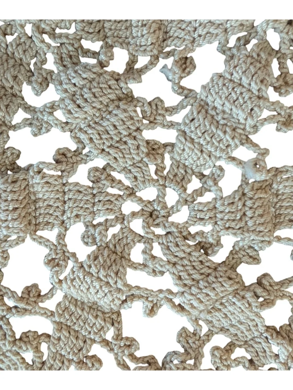 Handcrafted Crochet Lace Doilies - Cream